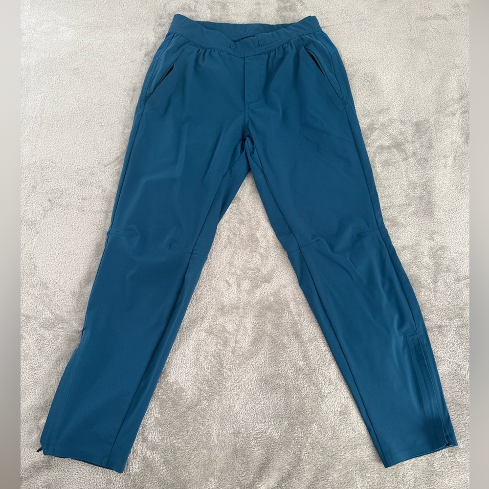 Ten Thousand Interval Pants Blue Ankle Zip Athletic Gym